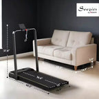 Folding Treadmill for Home with Incline 2HP Quiet Motor Compact Treadmill with LED Display