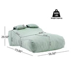 Christopher Knight Home Zhi Modern Outdoor Patio Bean Bag Daybed