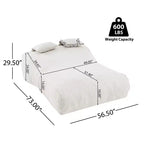 Christopher Knight Home Zhi Modern Outdoor Patio Bean Bag Daybed