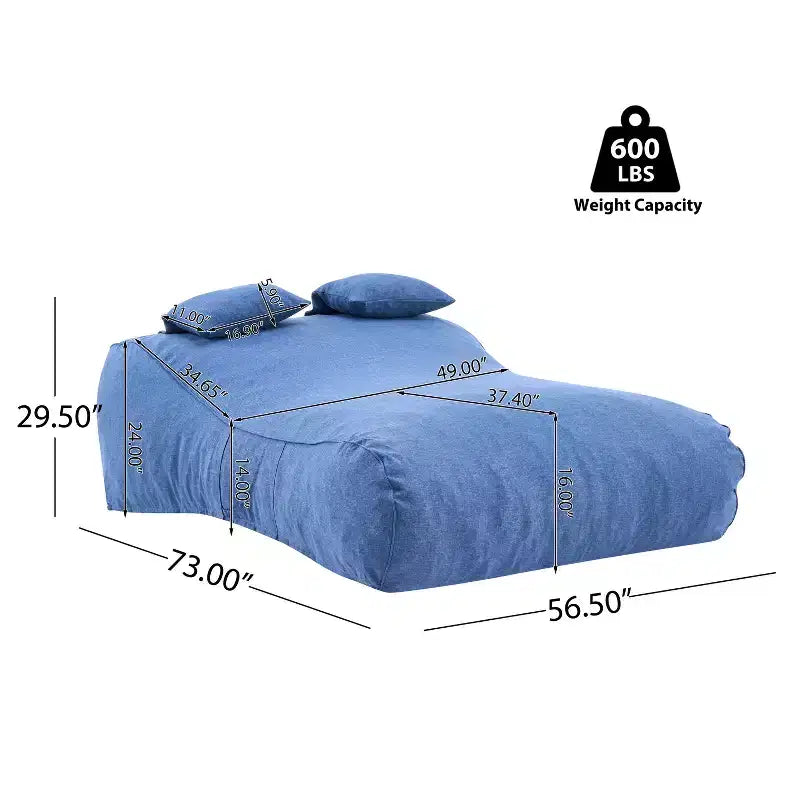 Christopher Knight Home Zhi Modern Outdoor Patio Bean Bag Daybed