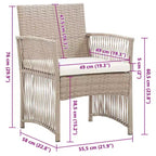 vidaXL Garden Chair, Chairs