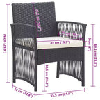 vidaXL Garden Chair, Chairs