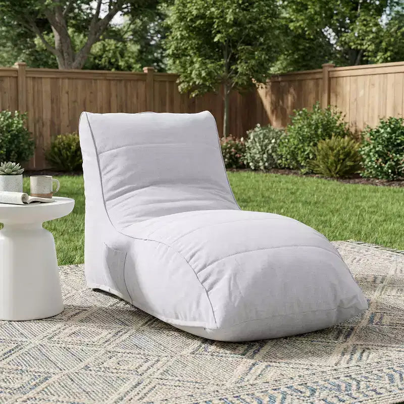 Christopher Knight Home Florence Modern Outdoor Bean Bag Lounge Chair
