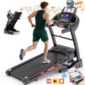 5 HP Treadmill  Limited-Time Deal, 330lb Capacity Folding Treadmill with Incline, Treadmills for Home/Office, Electric Walking Exercise Machine