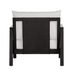 Christopher Knight Home Bernice Modern Outdoor Acacia Wood Club Chair with Thick Cushions (Set of 2)