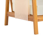 Christopher Knight Home Bernice Modern Outdoor Acacia Wood Club Chair with Thick Cushions (Set of 2)