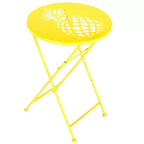 The Lakeside Collection Foldable Metal Icon Chairs -