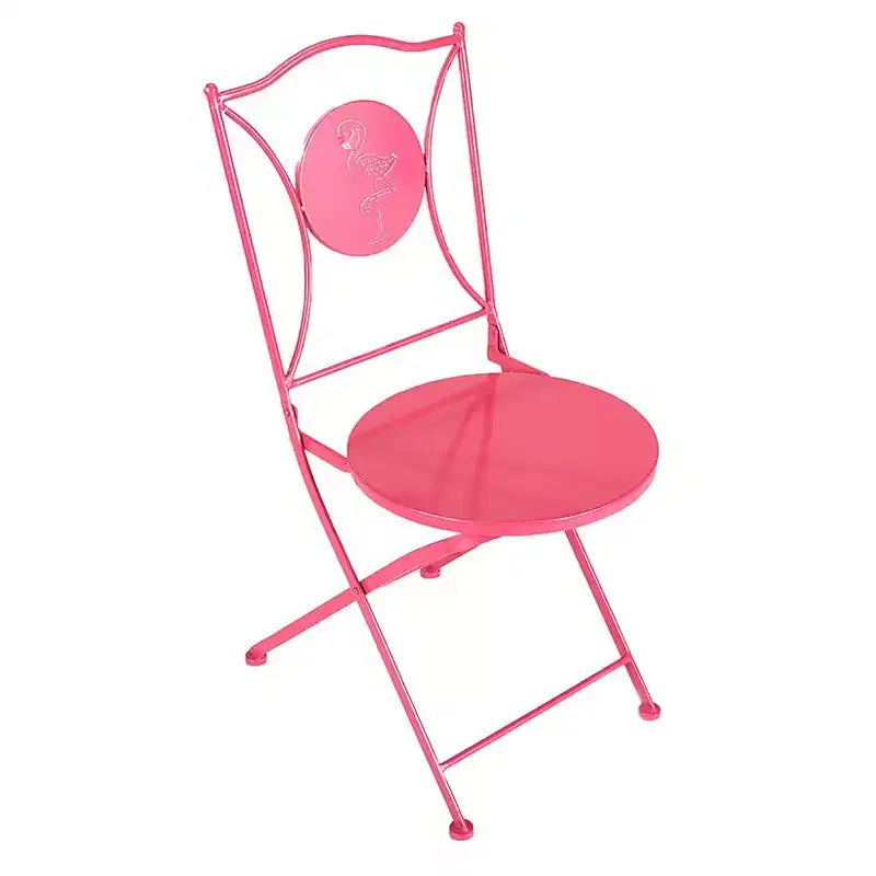 The Lakeside Collection Foldable Metal Icon Chairs -