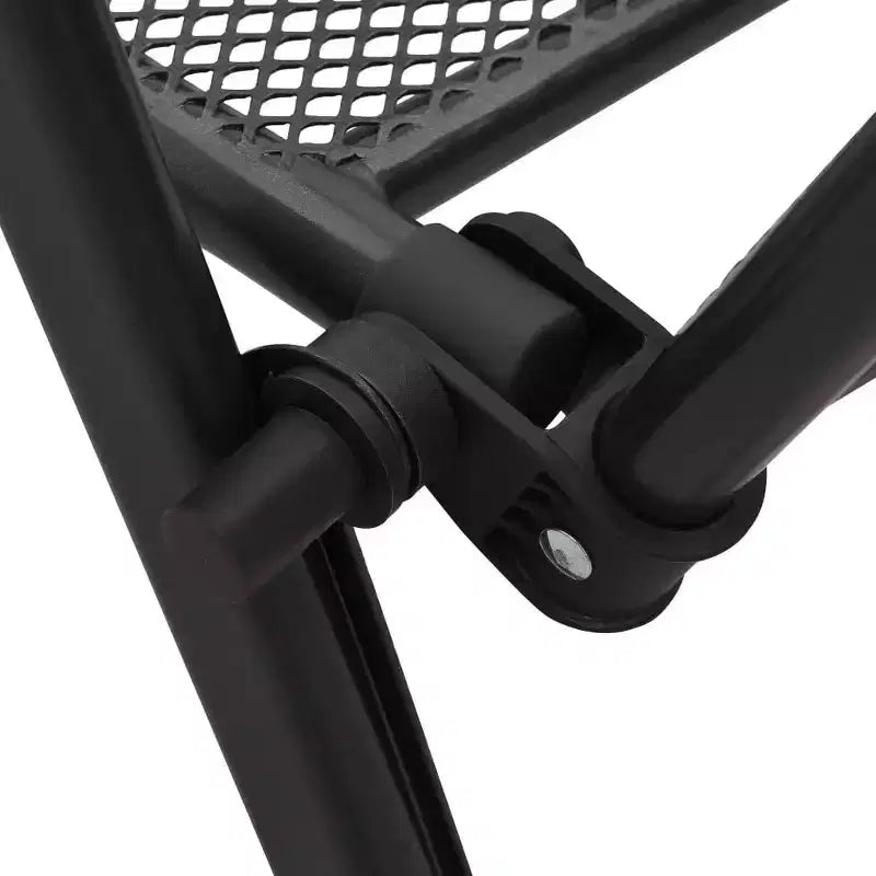 vidaXL Reclining Chair Set of 2 E-coated, powder-coated steel