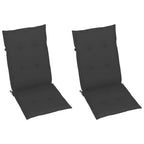 vidaXL Rocking Chair Bamboo, Bamboo, Polyester Standard Durable