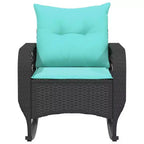 vidaXL Patio Rocking Chair
