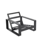 ModernLuxe Aluminum Lounge Chair Patio Club Chairs Ergonomic Accent Chair Armchair with Cushions, Indoor/Outdoor (Set of 1/2)