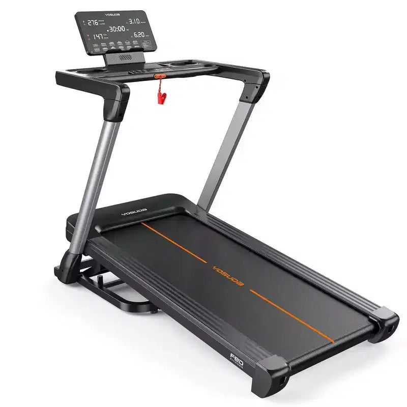 YOSUDA TM2 Foldable Treadmill With Quite Brushless Motor, Indoor exercise for Women/Men