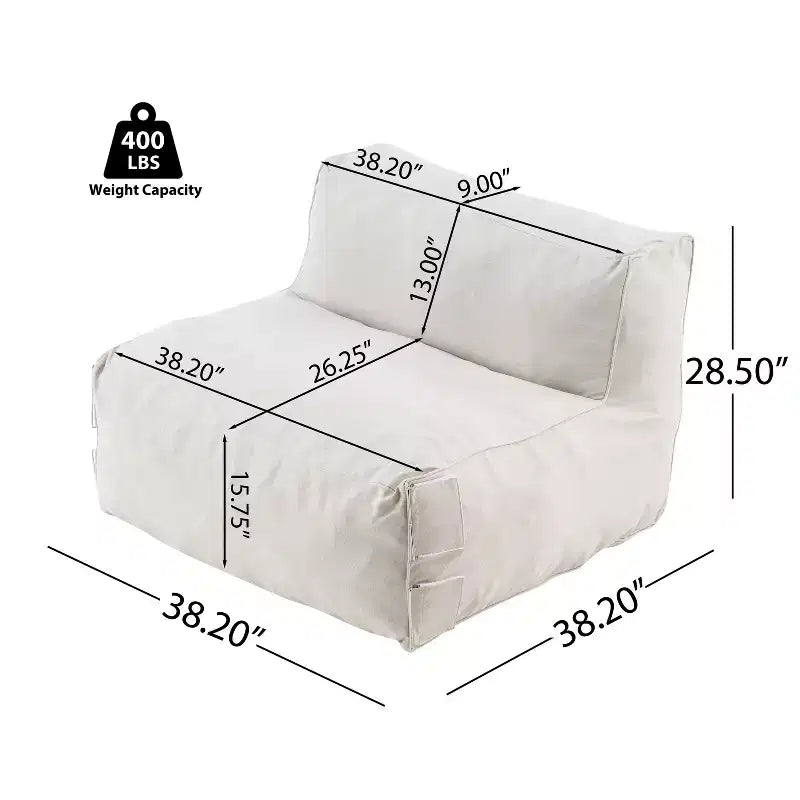 Christopher Knight Home Noelia Modern Patio Olefin Bean Bag Sofa (Set of 2)