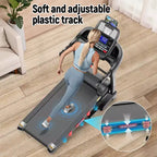 Smart Foldable Treadmill with Auto Incline for Home , 5HP Quiet Brushless Motor, 20 Levels Auto Incline, 400LBS Capacity