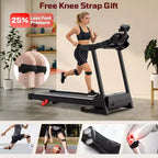 Clearance 4-in-1 Treadmill with 12% Incline, Portable Foldable Treadmills for Home and Office, 3.5 HP Quiet Treadmill