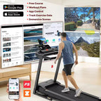 Clearance 4-in-1 Treadmill with 12% Incline, Portable Foldable Treadmills for Home and Office, 3.5 HP Quiet Treadmill