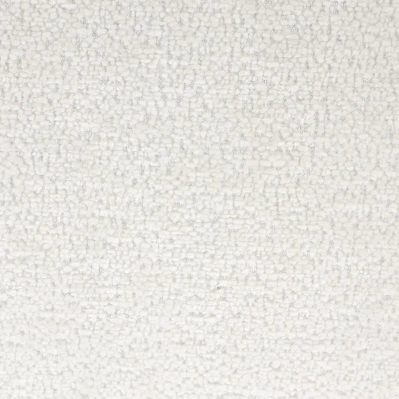 Fauteuil en velours blanc 35.4 avec cadre en bois d'hévéa