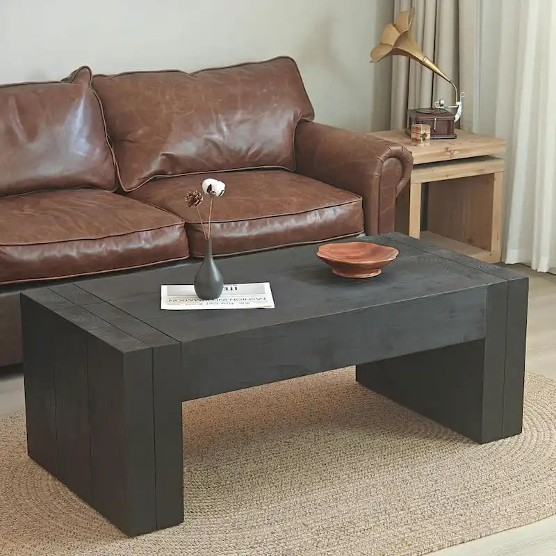 Modern Versatile Solid Wood Coffee Tablee - Perfect for Living Room