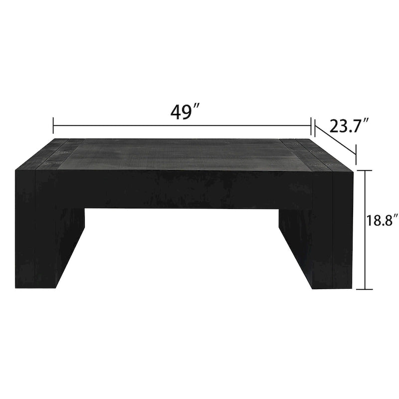 Modern Versatile Solid Wood Coffee Tablee - Perfect for Living Room