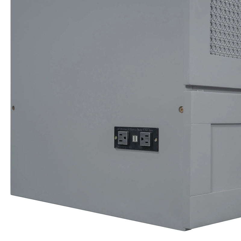 Queen Size Murphy Bed with Large Drawers