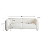 83 3-Seater Wave Design Sofa
