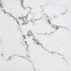 23.6 Modern Square Coffee Table with Gold Plated Decorative Strips for Living Room