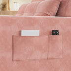 Canapé-lit convertible 3-en-1, Canapé-chaise dépliable, Lit pliant convertible pour salon