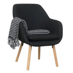 Fauteuil d'appoint rembourré à oreilles Charlotte « Take a Seat » de Convenience Concepts