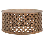 SAFAVIEH Antkea Round Coffee Table - 35 L x 35 D x 16 H - 35Wx35Dx16H