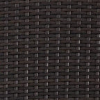 Palm Harbor Outdoor Wicker Swivel Rocker Chair with Cushion - Brown - Crosley
