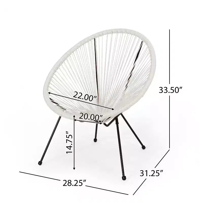 Anson 2PK Hammock Weave Chair - Christopher Knight Home