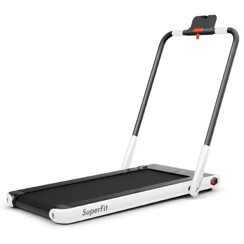 Costway 2.25HP 2 in 1 Foldable Under Desk Treadmill Remote Control