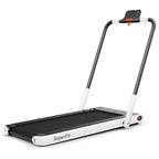 Costway 2.25HP 2 in 1 Foldable Under Desk Treadmill Remote Control