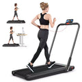 Costway 2.25HP 2 in 1 Foldable Under Desk Treadmill Remote Control