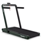 Costway 4.75HP 2 In 1 Folding Treadmill W/Remote APP