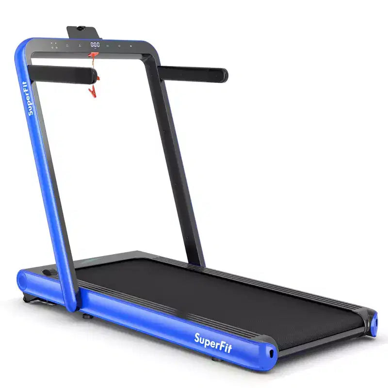 Costway 4.75HP 2 In 1 Folding Treadmill W/Remote APP