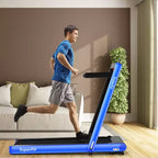 Costway 4.75HP 2 In 1 Folding Treadmill W/Remote APP