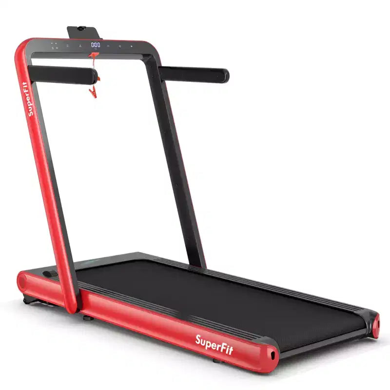Costway 4.75HP 2 In 1 Folding Treadmill W/Remote APP