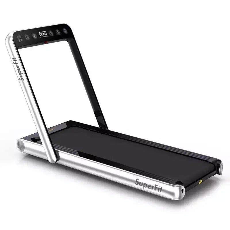 Costway 4.75HP 2 In 1 Folding Treadmill W/Remote APP