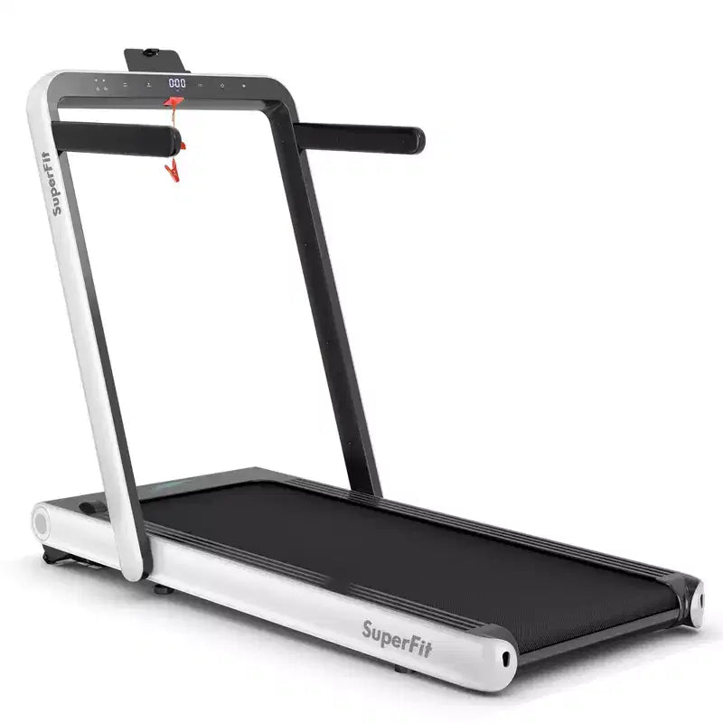 Costway 4.75HP 2 In 1 Folding Treadmill W/Remote APP