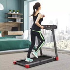 Costway Folding Electric Treadmill Compact Walking Running Machine w/APP Control Speaker