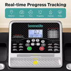 SereneLife 3.5 HP Folding Bluetooth Treadmill - SLFTRD26BT