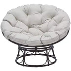 Kiraya Papasan Chair Indoor/Outdoor - PAT9041 - Brown/Grey - Safavieh
