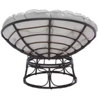 Kiraya Papasan Chair Indoor/Outdoor - PAT9041 - Brown/Grey - Safavieh