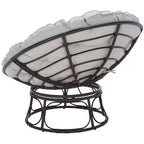 Kiraya Papasan Chair Indoor/Outdoor - PAT9041 - Brown/Grey - Safavieh