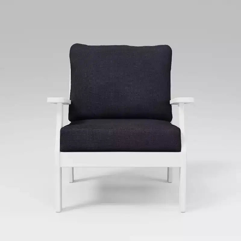 POLYWOOD Braxton Deep Seating Outdoor Patio Club Chair