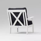 POLYWOOD Braxton Deep Seating Outdoor Patio Club Chair