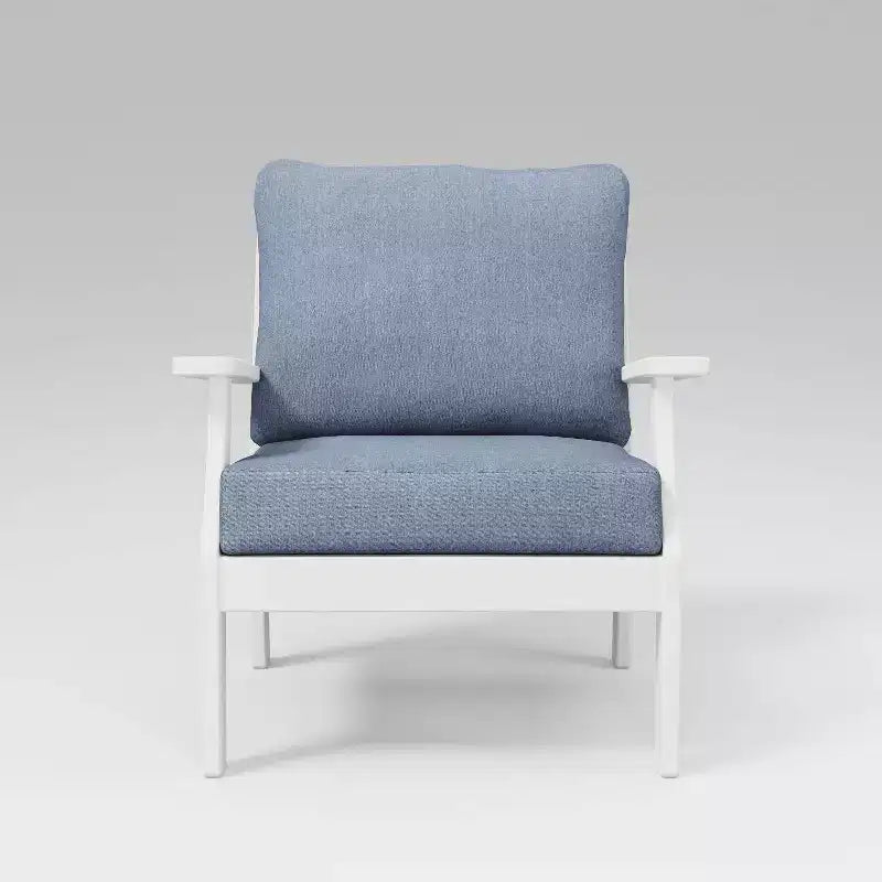 POLYWOOD Braxton Deep Seating Outdoor Patio Club Chair