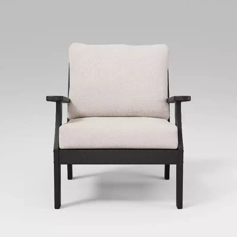 POLYWOOD Braxton Deep Seating Outdoor Patio Club Chair